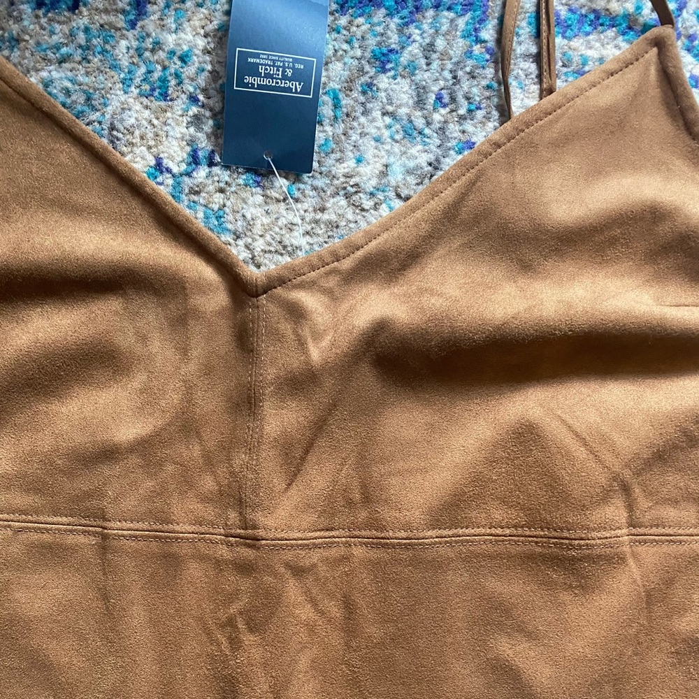 A&F Faux suede cami - Picture 5 of 7